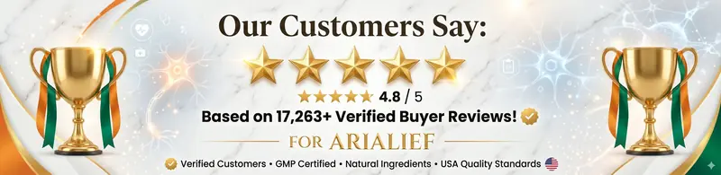 arialief star ratings revied from real buyers data